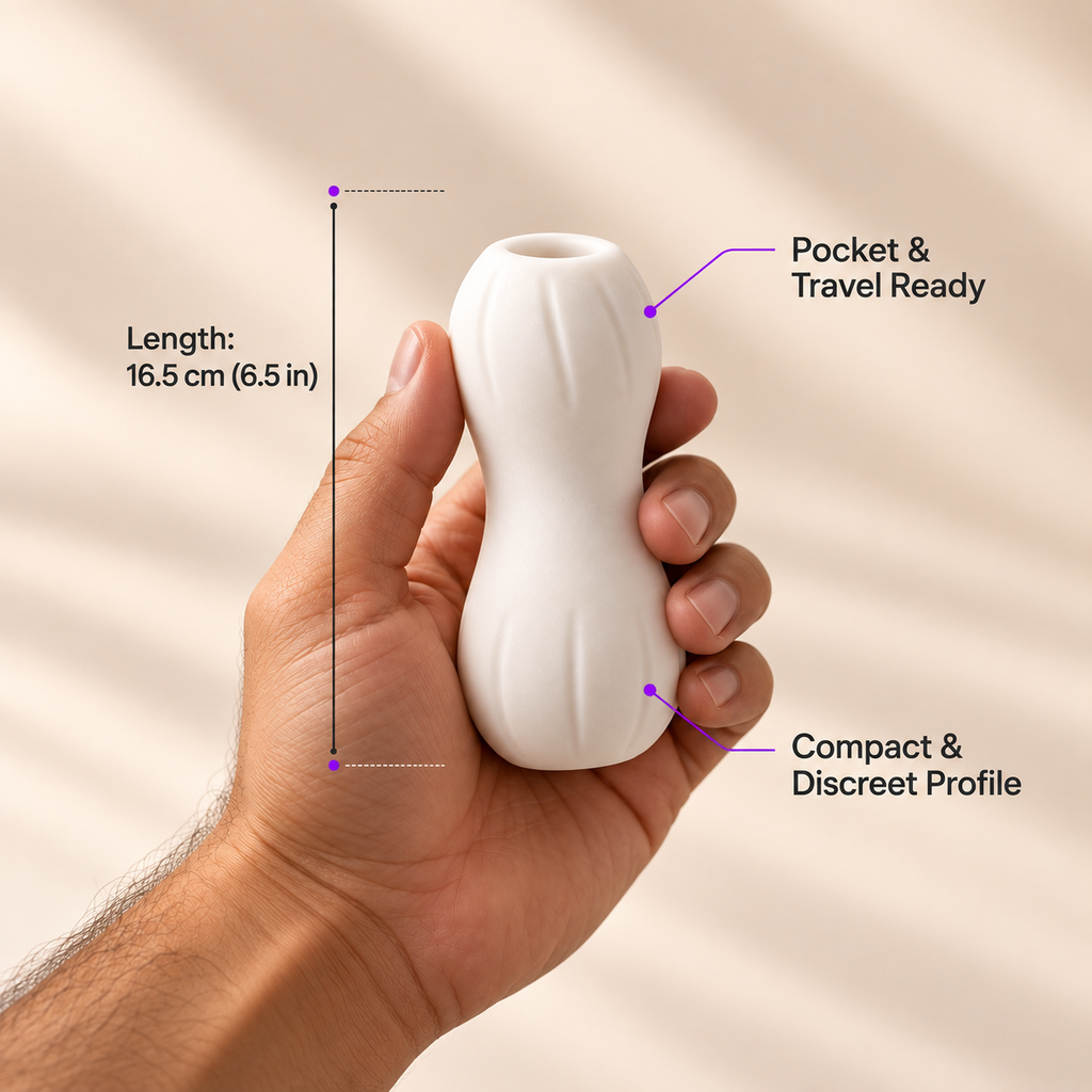 PNV MaxGrip Silicone Manual Wellness Device for Personal Relaxation