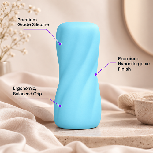 PNV BlueRipple Manual Wellness Grip for Relaxation