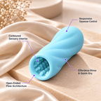 PNV BlueRipple Manual Wellness Grip for Relaxation