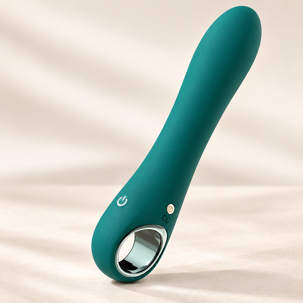 PNV Velvet Wand Massager, Silicone, Multiple Rhythms
