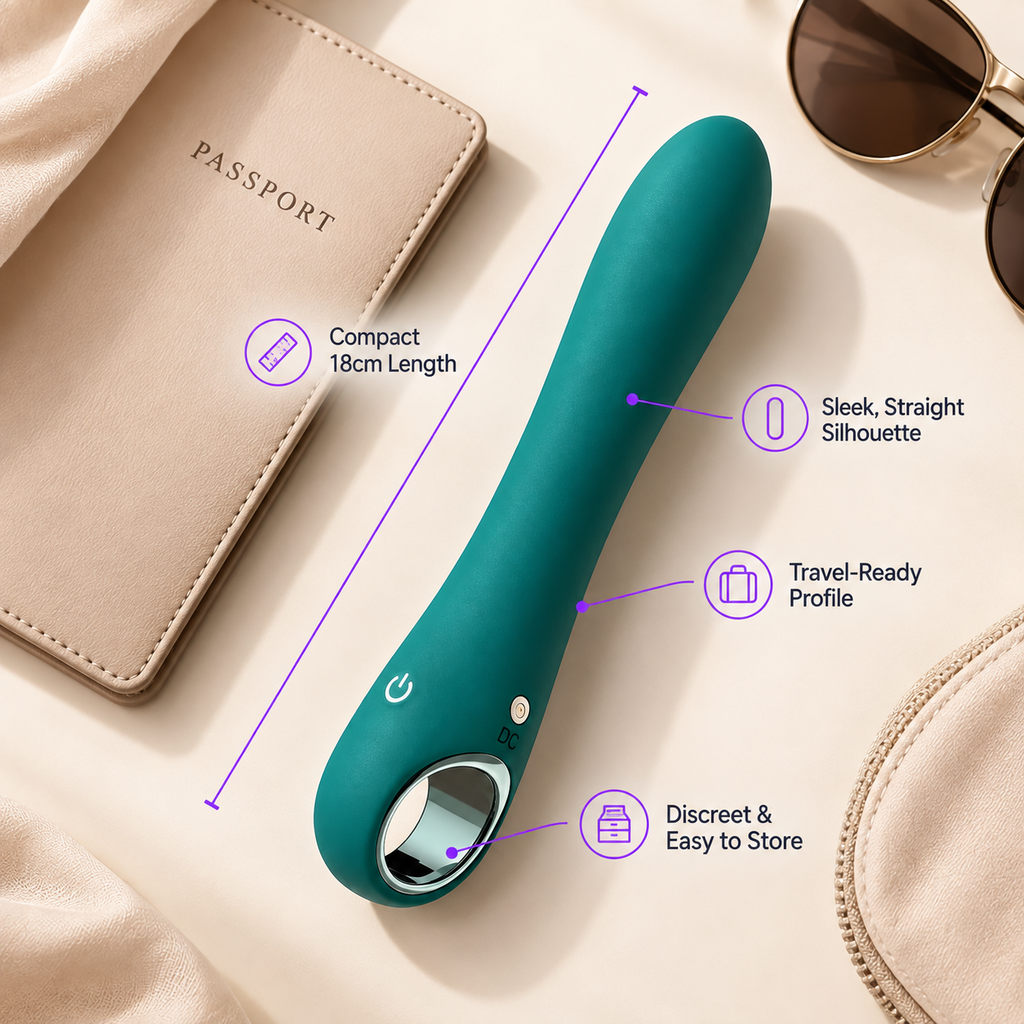 PNV Velvet Wand Massager, Silicone, Multiple Rhythms
